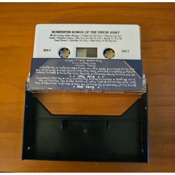 Homespun Songs Of The Union Army By Bobby Horton 1987 Cassette Tape - Picture 5 of 5